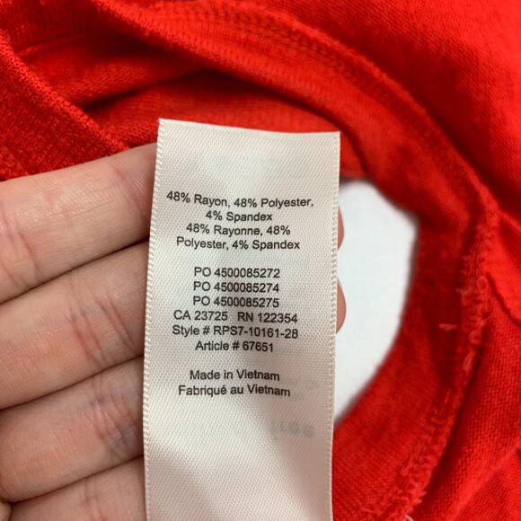 Wilfred Free Split Hem Muscle Tank Womens M Medium Racerback High Neck Crop Top - Picture 11 of 13